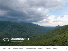 Tablet Screenshot of amongstit.com